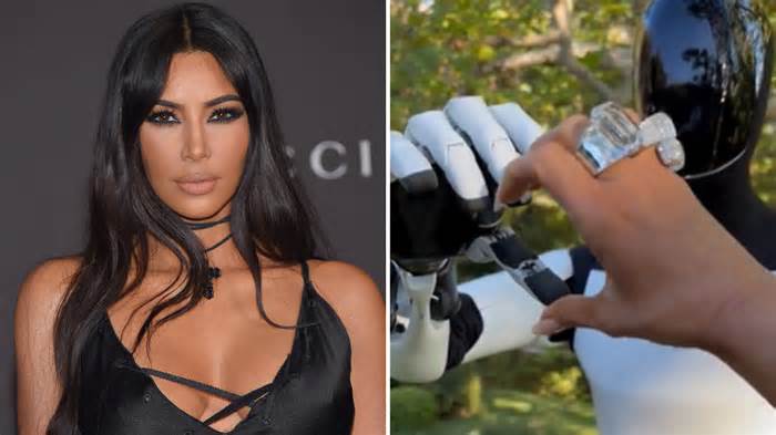 Kim Kardashian introduces her new robot boyfriend, Musk's Optimus