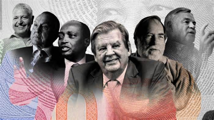 Six richest people in South Africa right now