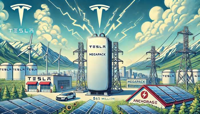 Tesla Activates $65 Million Megapack Energy Storage System in Anchorage, Boosting Grid Reliability