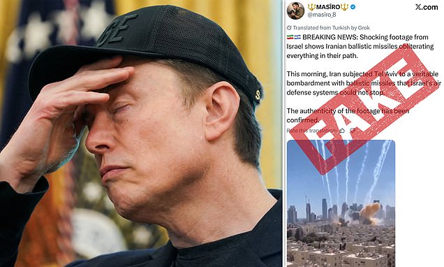 Elon Musk clamps down on cruel X users profiting from posting AI videos of war-torn Middle East