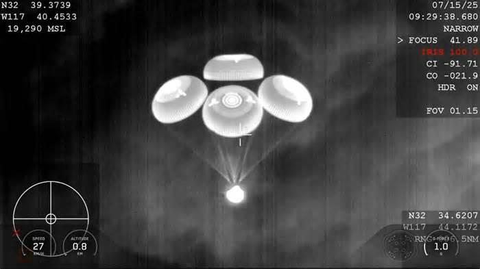 Axiom Mission 4: Shubhanshu Shukla splashes down in Pacific Ocean aboard Dragon spacecraft; Crew safe