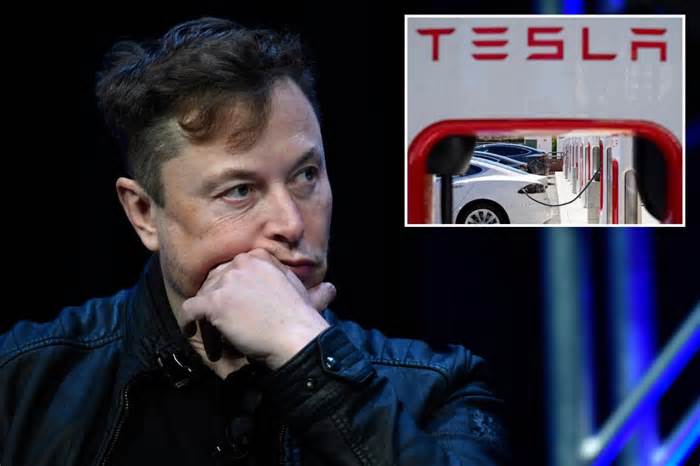 Tesla stock falls 12% as growing competition squeezes profits at Elon Musk’s EV maker