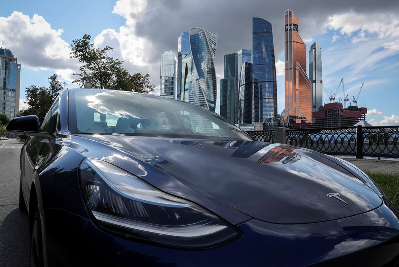 Paris taxi firm suspends use of Tesla Model 3 cars after accident