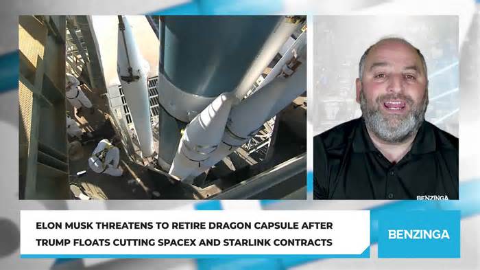 Elon Musk Threatens to Retire Dragon Capsule After Trump Floats Cutting SpaceX and Starlink Contracts
