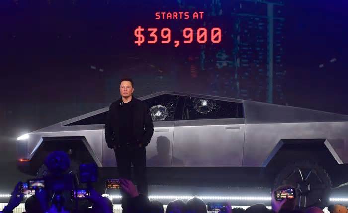 Demand for Elon Musk’s Tesla Cybertruck plummeted in the second quarter, new data shows