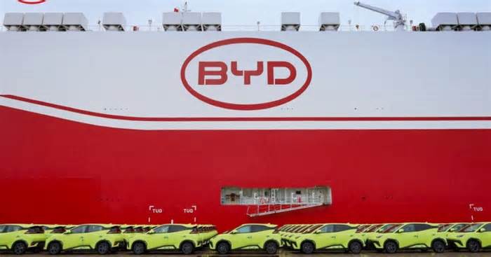 China's rival to Tesla plans UK takeover with giant ship full of £24,000 supercars