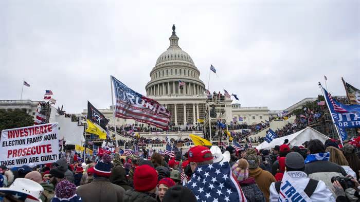 Ohio man charged with bringing massive ‘Trump’ sign to Capitol for rioters to use as a weapon