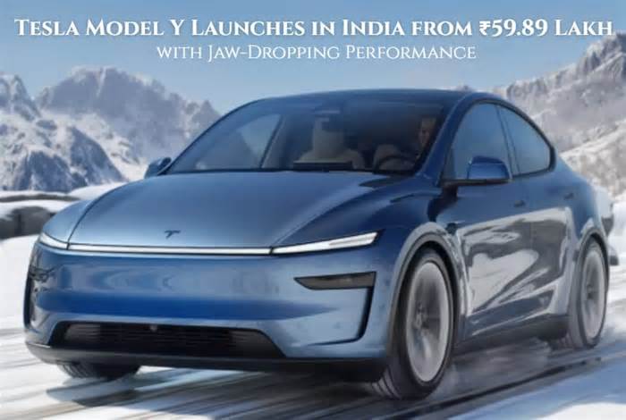 Tesla Model Y Launches in India at ₹59.89 Lakh — The EV We’ve All Been Waiting For Has Finally Arrived