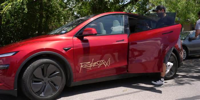 Tesla has been working on modified Model Ys for its Robotaxi program