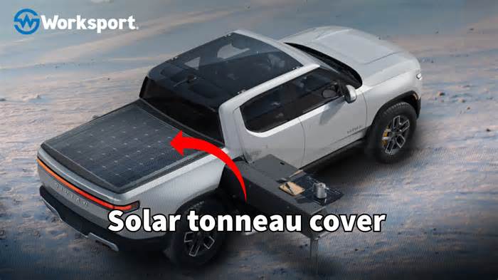 Rivian Is Late With the Powered Tonneau Cover Installs, Could a Solar Tonneau Be Better?