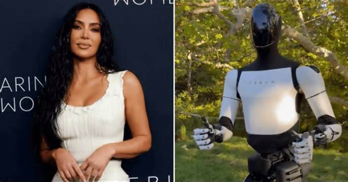 Kim Kardashian trolled for awkward interaction with Tesla’s humanoid robot: 'Don't see this ending well'