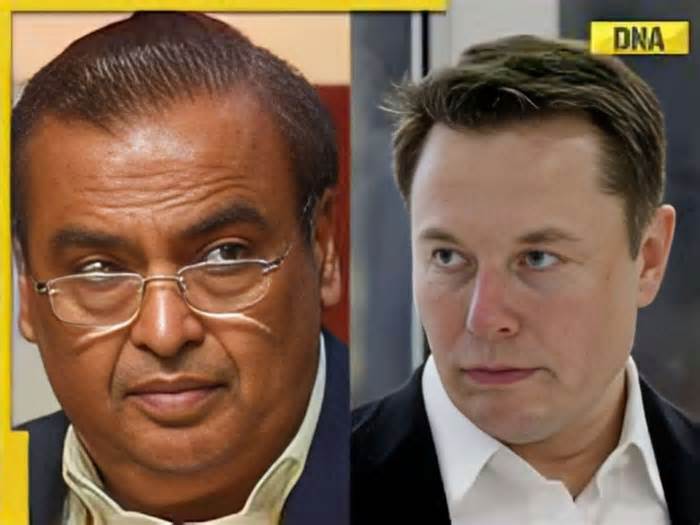 Elon Musk to challenge Mukesh Ambani as his company gets telcom ministry nod to launch...