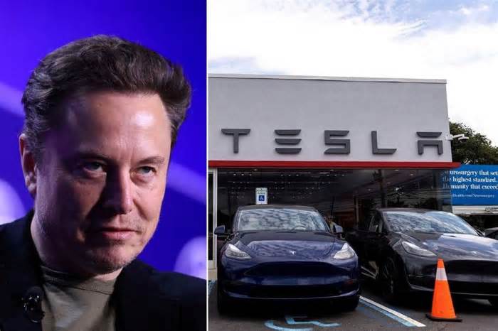 Elon Musk blamed for collapse of Tesla sales across Europe as drivers turn their backs on electric cars