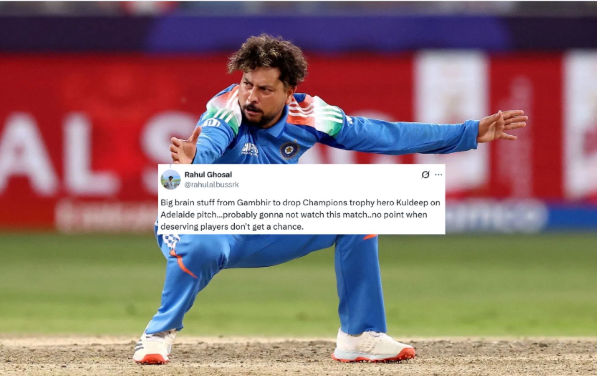 "Imagine wasting a match-winner like him" - Twitter furious over Kuldeep Yadav's exclusion from the playing XI for AUS vs IND 2025 2nd ODI