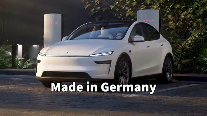 Tesla Debuts European Production of the Model Y Juniper at Giga Berlin