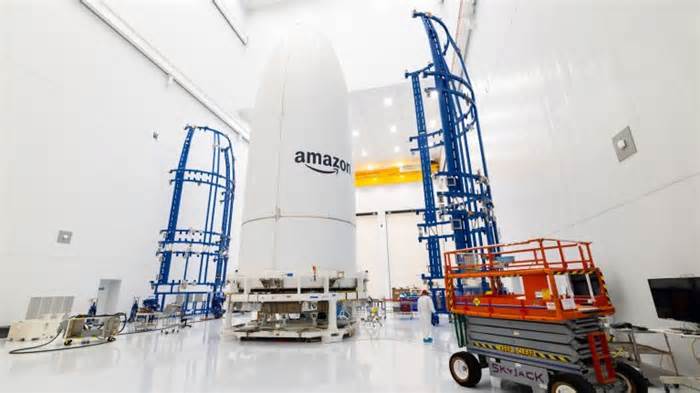 Amazon launches second group of Kuiper satellites into ‘intended orbit’