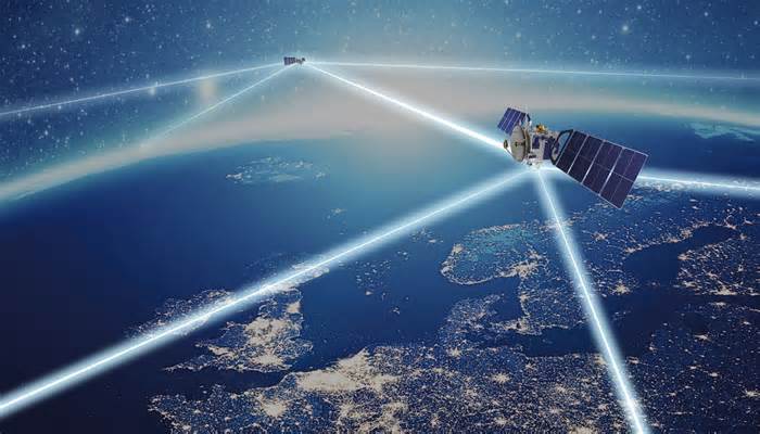 SpaceX satellites with Tesat terminals achieve first laser data exchange for U.S. military