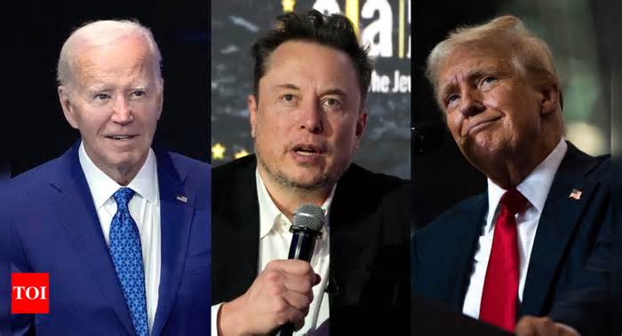 'Woke mind virus, Tesla': How Elon Musk broke with Biden and embraced Trump