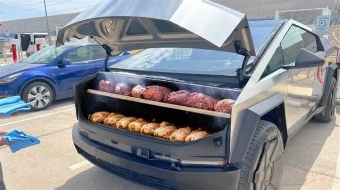 Cybertruck BBQ: A Grilling Innovation from Mexico