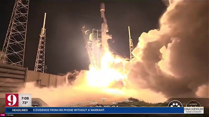 Falcon 9 sends 27 Starlink satellites into orbit