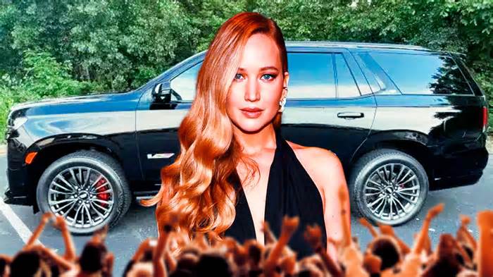 Check out Jennifer Lawrence's amazing $495K car collection, with photos