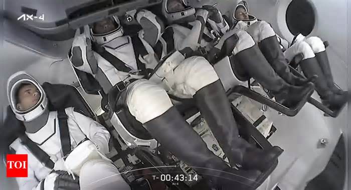 Shubhanshu Shukla docking Space Station Live Updates: Shubhanshu Shukla arrives at space station as Dragon spacecraft docks at ISS