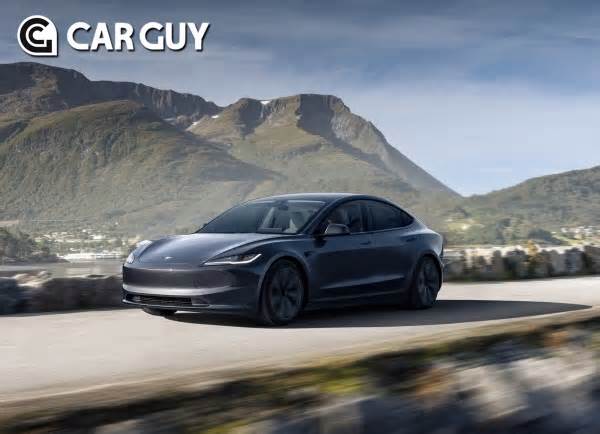 Tesla Facelift Model 3..The reason why it's so popular is