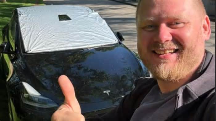 I Couldn’t Keep My Tesla Model Y Cool With Any Existing Sunshades, So I Built an Exterior Cover That Finally Solved the Heat Problem