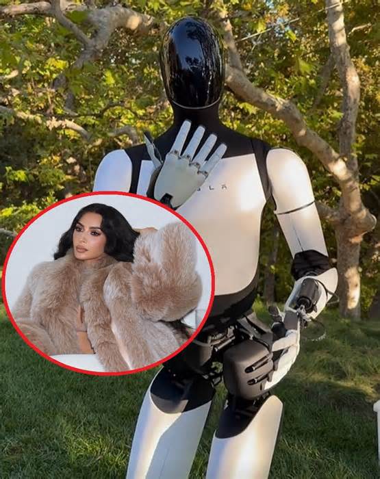 Kim Kardashian Says She Got Her Very Own Optimus Robot from Tesla: Meet My New Friend