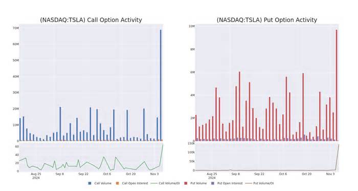 Decoding Tesla's Options Activity: What's the Big Picture?