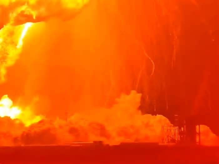 Watch: Massive Explosion During Routine Test Damages SpaceX Starship Prototype In Texas