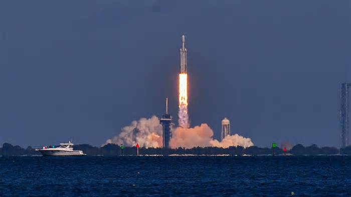 NASA Europa Clipper mission lifts off from KSC on way to potential "water world"