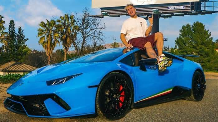 Inside Jake Paul’s insane car collection, from his stunning £456k Ferrari SF-90 Spider to a £165k Lamborghini Huracan