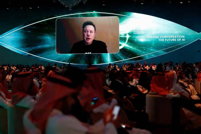 Elon Musk warns Saudis of dangers of 'woke' AI