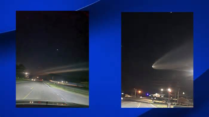 Mysterious light in NC sky? Falcon 9 Rocket launched from SpaceX early Saturday