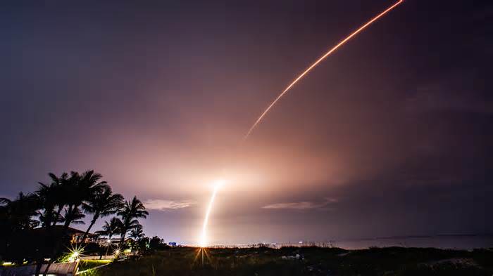 Start of hurricane season sees SpaceX rocket launch from Florida ahead of weather system