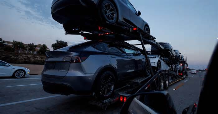 Tesla May sales fall in big European markets ahead of new Model Y deliveries