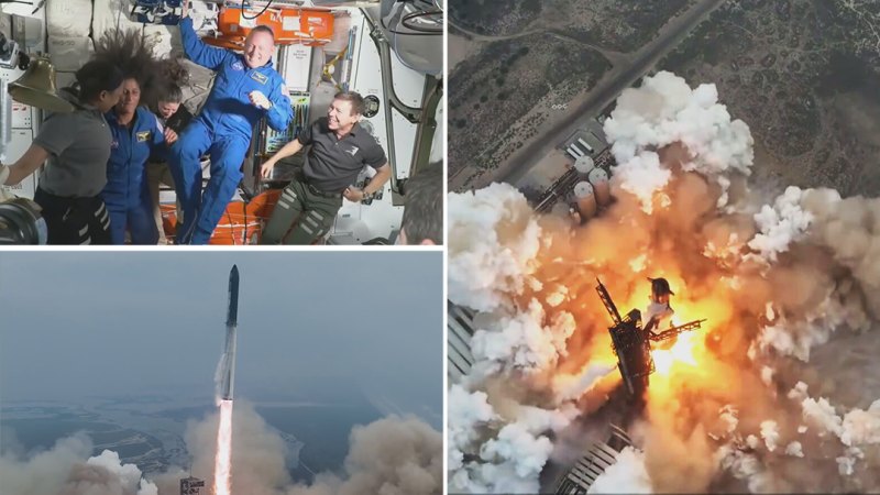 Elon Musk's SpaceX Starship survives return to Earth