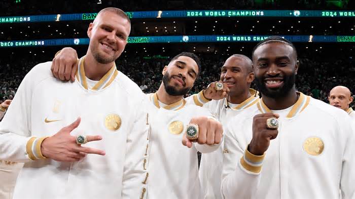 Closer look at Boston Celtics' 2024 championship rings