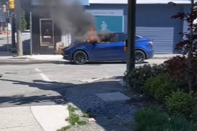 Canadian auto safety probing Tesla fire incident in Vancouver