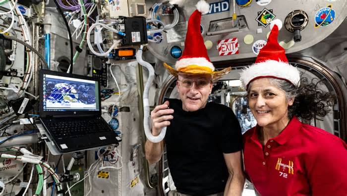 Christmas Comes Early to Space as NASA Astronaut Sunita Williams Prepares Festivities Aboard ISS