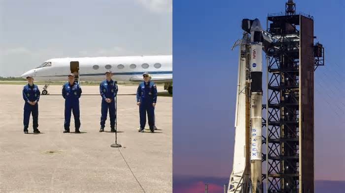 SpaceX Prepares Falcon 9 Rocket For NASA's Crew-11 Mission To International Space Station