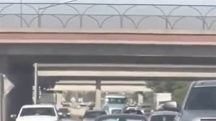 Tesla Spotted Driving Down Highway with Windows, Windshield Covered