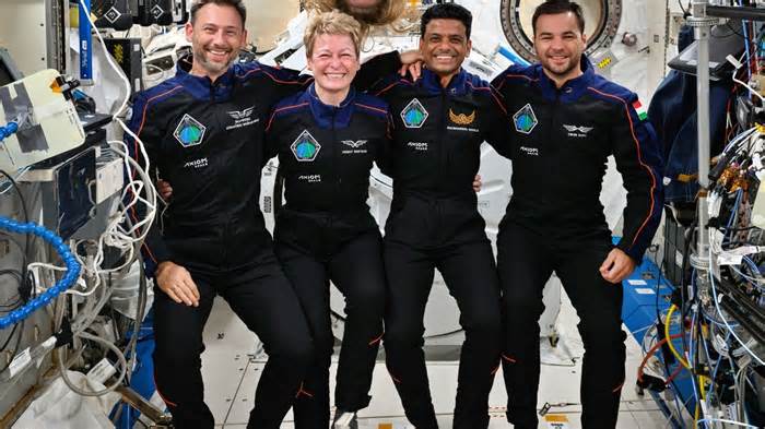 LIVE: Shubhanshu Shukla enters Dragon with Ax-4 crew to head back home