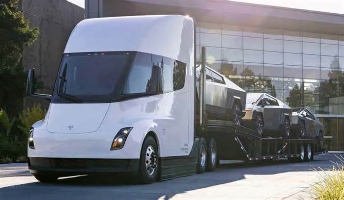 Tesla Semi: Electric truck revolutionizes with futuristic design and impressive range