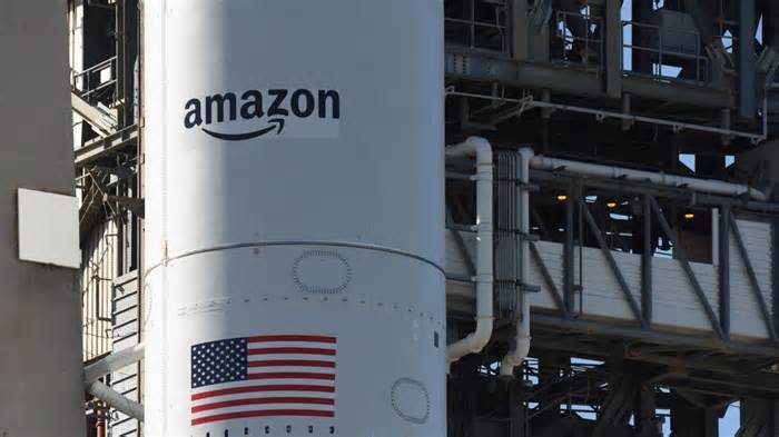 Amazon turns to rival SpaceX to launch next batch of Kuiper internet satellites