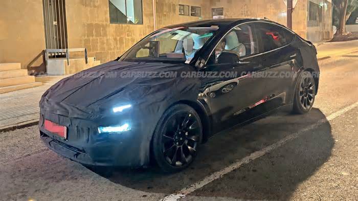 Tesla Model Y 'Juniper' Spied: The World's Best-Selling Car Is About To Get Even Better