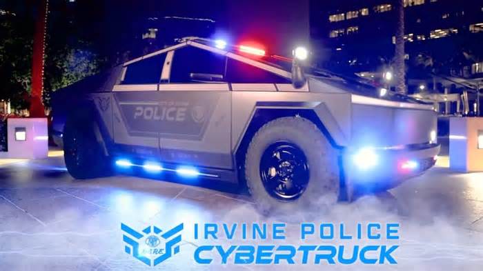 California police department buys Cybertruck to keep kids off drugs