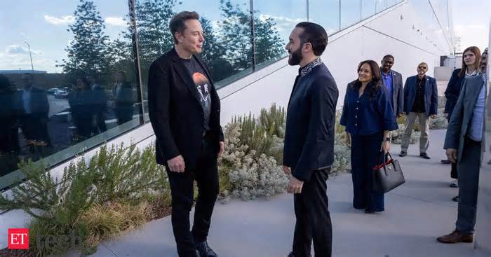 El Salvador's President Bukele and Elon Musk full of mutual praise after US meeting on AI