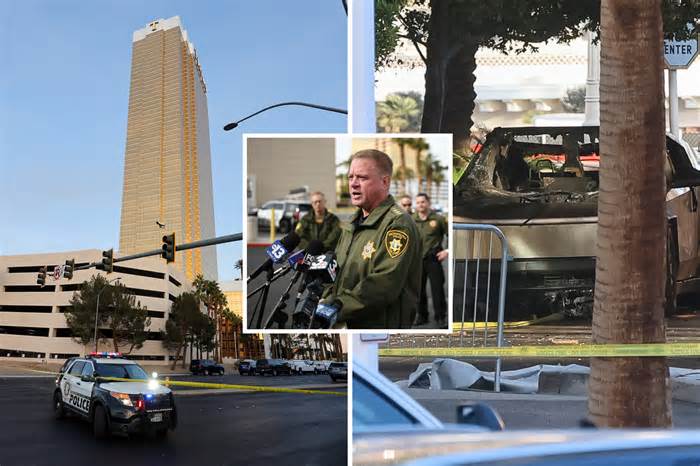 Cybertruck Explosion LIVE: Updates on Tesla Blast at Las Vegas Trump Hotel